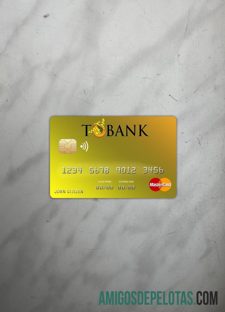 Butão T Bank Mastercard Photolook Frente amostra